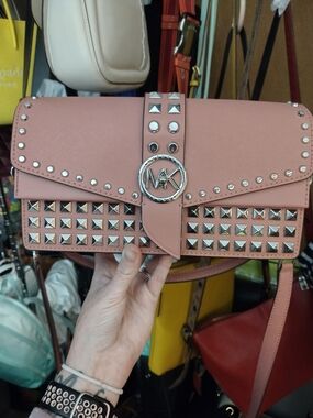 Michael Kors Greenwich Studded Medium Shoulder bag